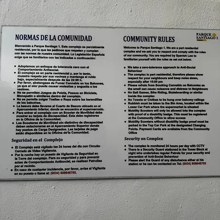 아파트 Parque Santiago Vista Al Mar *